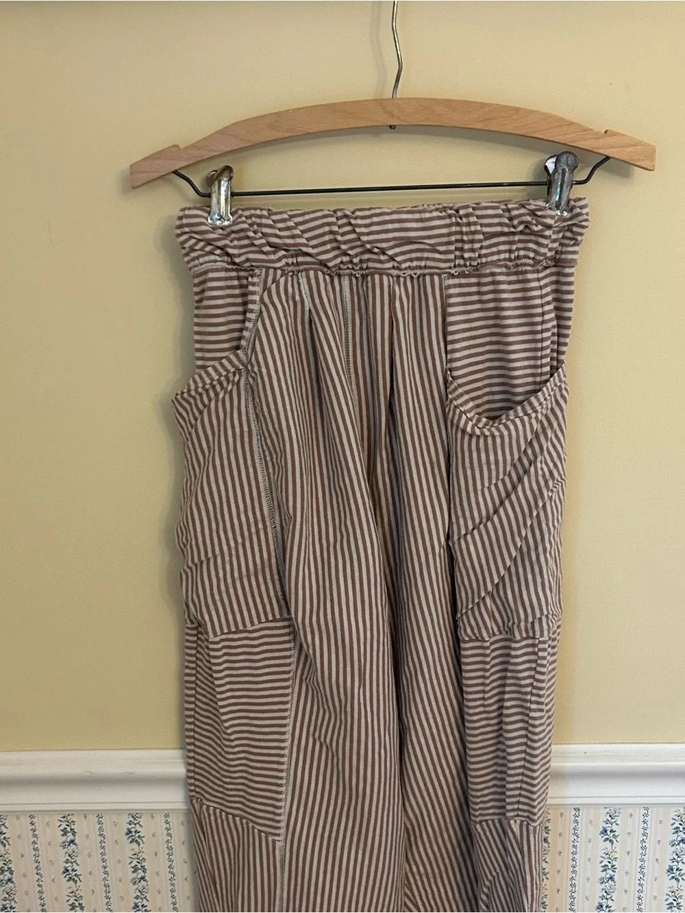 Free People Intimately Striped Harem Jogger Pants